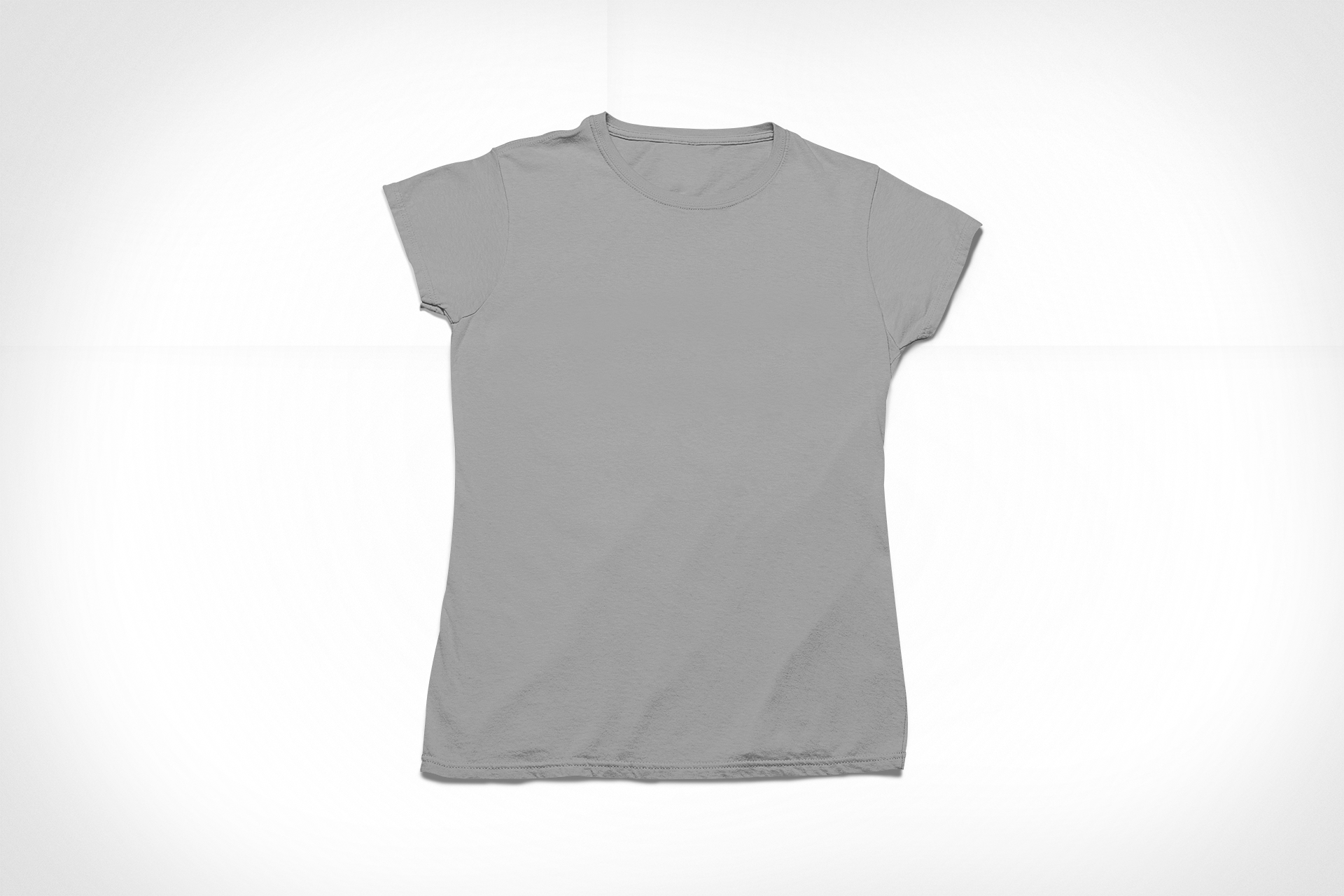 Flat lay product photo of a t-shirt